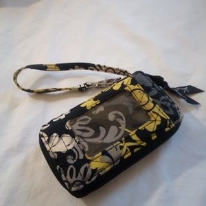 Vera Bradley wristlet and wallet.